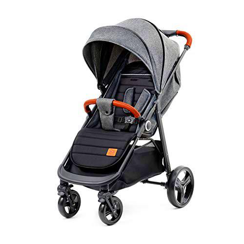 Kinderkraft Silla de Paseo GRANDE, Carrito, Capota Desplegable