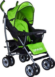 Caretero Spacer Classic Cochecito (verde)