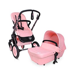 BabyAce Limited Edition - Cochecito de bebé dúo - Rosa