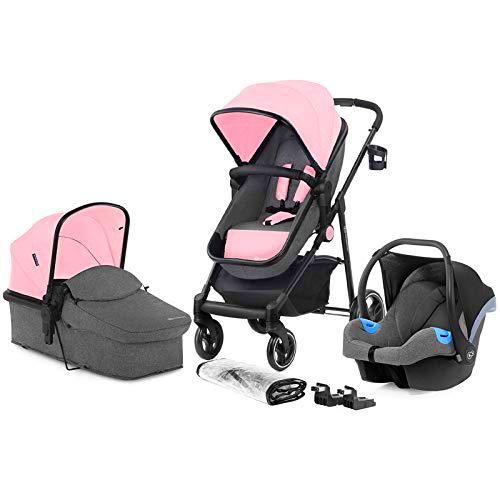 Kinderkraft Carrito Bebé 3 Piezas ROME, Silla Paseo