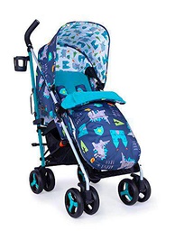 Cosatto Supa 3 Pushchair - Lightweight Stroller from Birth to 25kg | Compact Fold