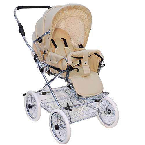 Eichhorn Buggy 419RFS-K045-EVA-0 - Silla de paseo con estructura de piel y altura regulable