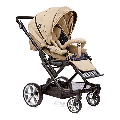 Gesslein 290100 tendencia inklusive C1 Softtragetasche en 170 beige y Loop-Einlage beige beige schwarz hellblau