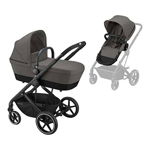 Cybex Gold Balios S 2-En-1, silla y capazo convertible Soho Grey