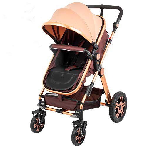 VEVOR Cochecito de Bebé 15kg, Carrito Bebé Silla de Paseo 78 x 60 x 107 CM