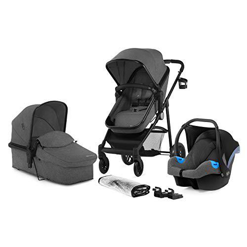 Kinderkraft Carrito Bebé 3 en 1 JULI, Silla de Paseo