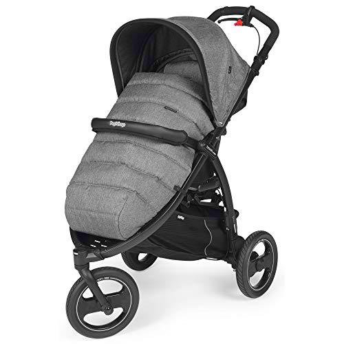 Peg Perego BOOK CROSS - Cochecito de 3 ruedas con cubierta y protector de lluvia Cinder