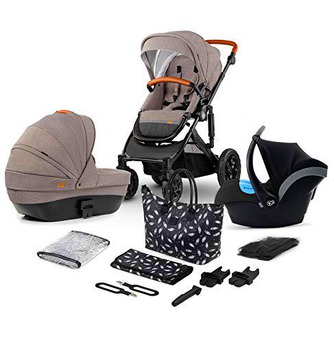 Kinderkraft Carrito Bebé 3 en 1 PRIME 2020, Silla de Paseo