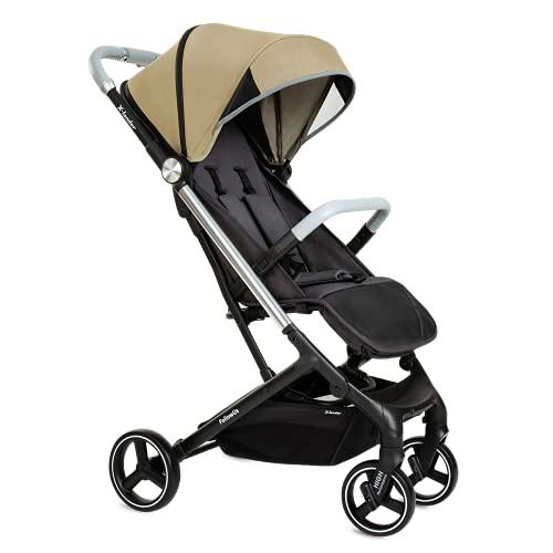 X-lander X-Follow Cochecito de bebé Sillón reclinable ligero Carrito de Bebé plegable Fácil de plegar con una mano Ultraligero 7,6 kg… (Galaxy Beige)