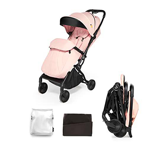 skiddoü silla de paseo para niño plegable Espoo silla de paseo plegable ligera y plegable con una sola mano estructura de aluminio