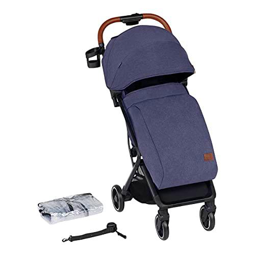 Kinderkraft pushchiar NUBI navy - Sillas de paseo, Unisex Infantil, Azul(navy)