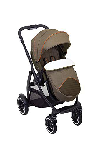 Graco 6CM999KHKEU - Evo XT Cochecito de Paseo con Saco de Lujo y Protector de Lluvia