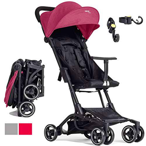 ZANCLEM Silla Paseo Bebe Ligera hasta 25 kg Reclinable Súper Equipado