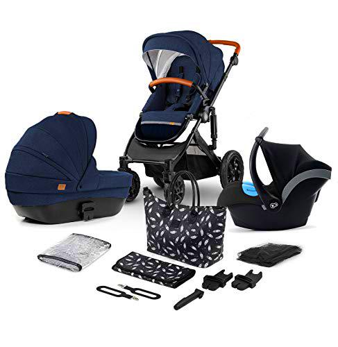 Kinderkraft Carrito Bebé 3 en 1 PRIME 2020, Silla de Paseo