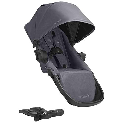 BABY JOGGER City Select 2 - Cochecito de dos asientos para coche deportivo Convierte un cochecito deportivo en un cochecito doble Asiento y soportes de montaje Radiant Slate, 2165334