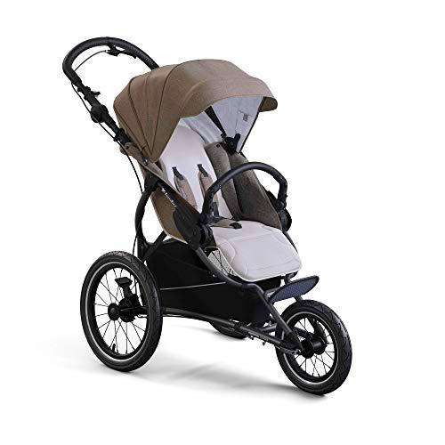 X-lander X-Run Bebe Jogger Silla Jogging 3 Ruedas Neumaticas Silla Cochecito Para Correr Para Cada Terreno (Evening Grey)