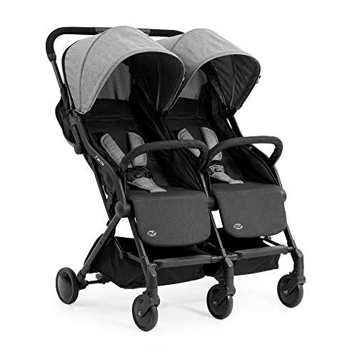 ms Innovaciones Twin - Silla de Paseo Gemelar, ligera y compacta