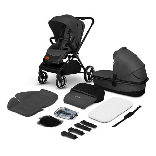 LIONELO Mika coche de bebé 2en1 coche para bebé, carrito para bebé