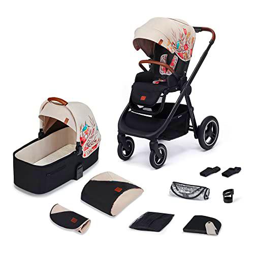 Kinderkraft EVERYDAY Carrito de bebe 2 en 1, Cochecito multifuncional