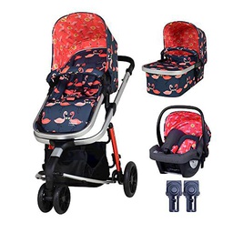 Cosatto carrito bebe 3 en 1 Giggle en el estampado Pretty Flamingo