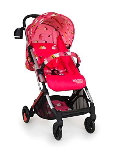 Cosatto Woosh 3 Pushchair - Lightweight Stroller From Birth to 25kg