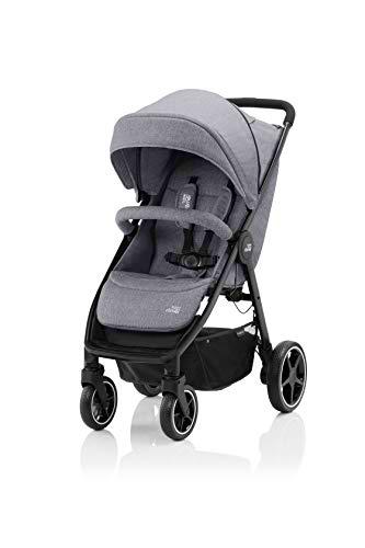 BRITAX RÖMER Carrito Bebe B-AGILE M Compacto y Plegable con una Mano Niños de 0 a 22 kg desde el Nacimiento hasta los 4 Años