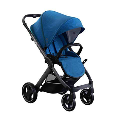 X-lander X-Pulse Silla De Paseo De Bebé Urbano Ideal Un Modelo Hasta 15 kg Cochecito urbano (Petrol Blue)