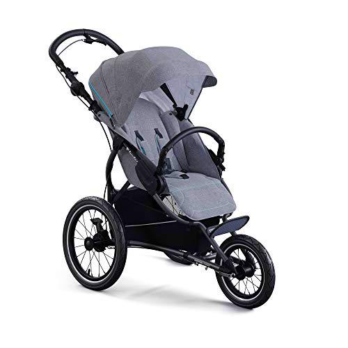 X-lander X-Run Bebe Jogger Silla Jogging 3 Ruedas Neumaticas Silla Cochecito Para Correr Para Cada Terreno…