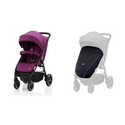 BRITAX RÖMER Carrito Bebe B-AGILE M Compacto y Plegable con una Mano Niños de 0 a 22 kg desde el Nacimiento hasta los 4 Años