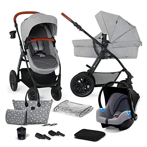 Kinderkraft Carrito Bebé 3 Piezas XMOOV, Capazo, Silla Paseo