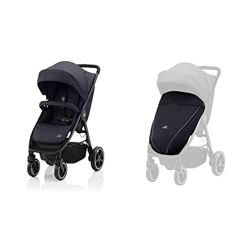 BRITAX RÖMER Carrito Bebe B-AGILE M Compacto y Plegable con una Mano Niños de 0 a 22 kg desde el Nacimiento hasta los 4 Años