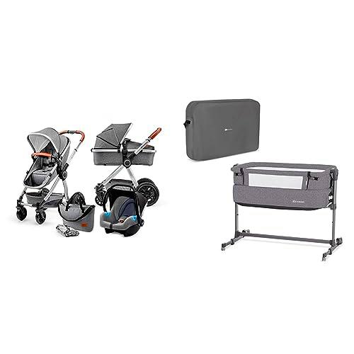 kk Kinderkraft VEO Carrito bebé 3 Piezas, Silla de Paseo