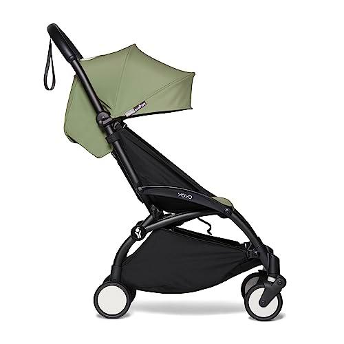 BABYZEN Cochecito 6+ YOYO2 (Chasis Negro con Pack 6+ Olive)