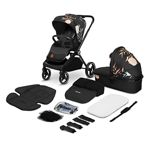 LIONELO Mika coche de bebé 2en1 coche para bebé, carrito para bebé