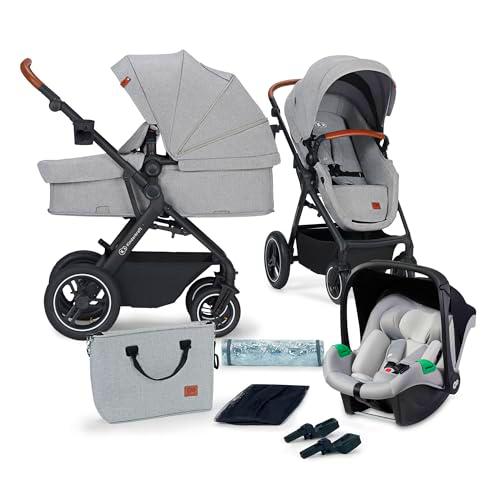 Kinderkraft B-TOUR Carrito Bebé 3 en 1, i-Size 40-75 cm