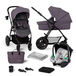 Kinderkraft XMOOV Carrito Bebé 3 Piezas, i-Size 40-75 cm