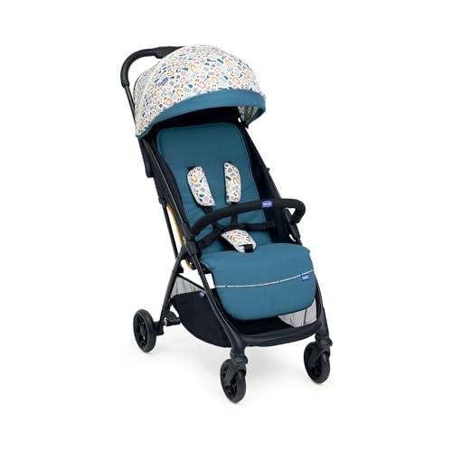 Chicco, Glee, Carrito Bebé 0+ Meses-22 Kg, con Cierre Automático y Compacto