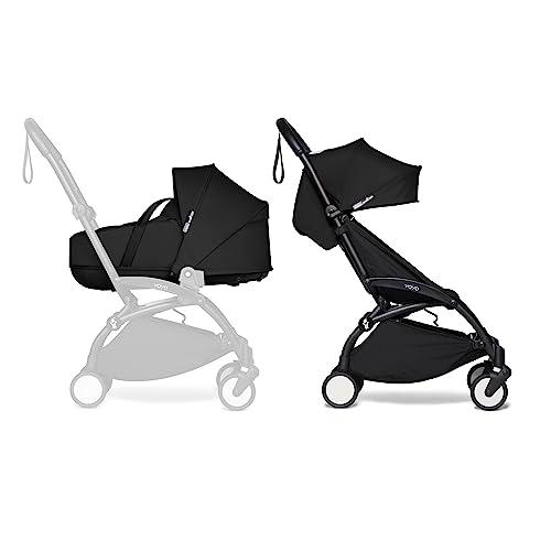 BABYZEN Cochecito Completo YOYO2 - Incluye YOYO Capazo (Negro)