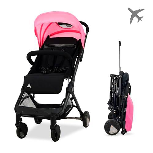 Asalvo Flight Silla de paseo ligera, Carro Plegable Ultraligera y Compacta