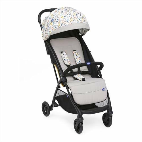 Chicco Glee Cochecito 0+ Meses - 22 Kg, con Plegado Automático y Compacto