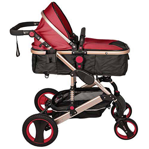 VEVOR 3 in 1 Portable Infant Strollers, Travel System,High View Pram