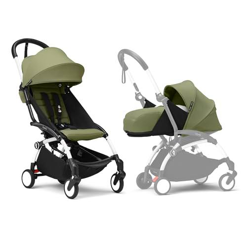 Cochecito YOYO3 de Stokke con Pack para Recién Nacido: Incluye chasis en blanco