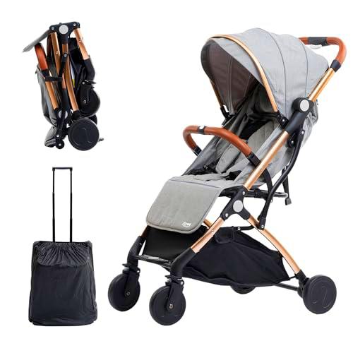 ARES Carrito Bebe 3 en 1, Carro Bebe Plegable, Silla de Paseo Ligera